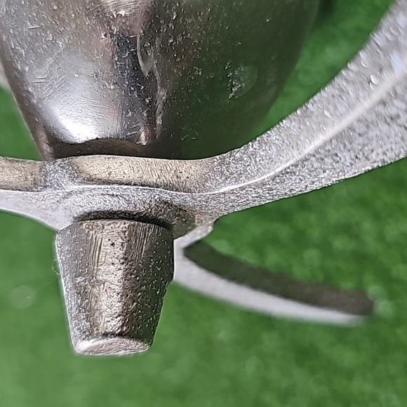 Vintage Old Solid Cast Aluminum Art Deco Style Model - Picture 12 of 14